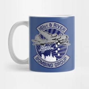 Bronx Bombers Patch Distressed Mug